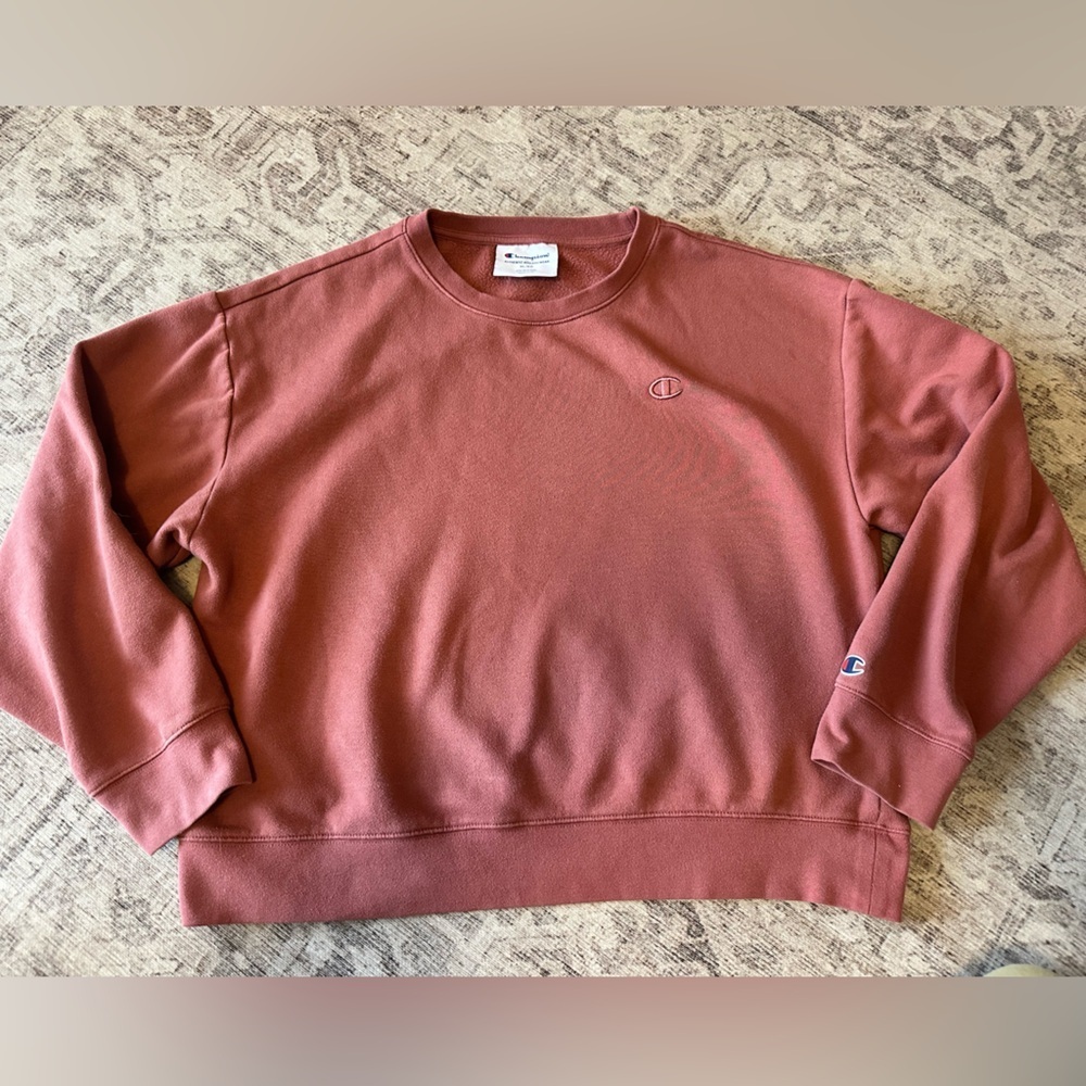 Champion Brick Red Athletic Sweatshirt